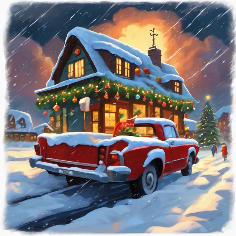 Describing the intensity of the storm.