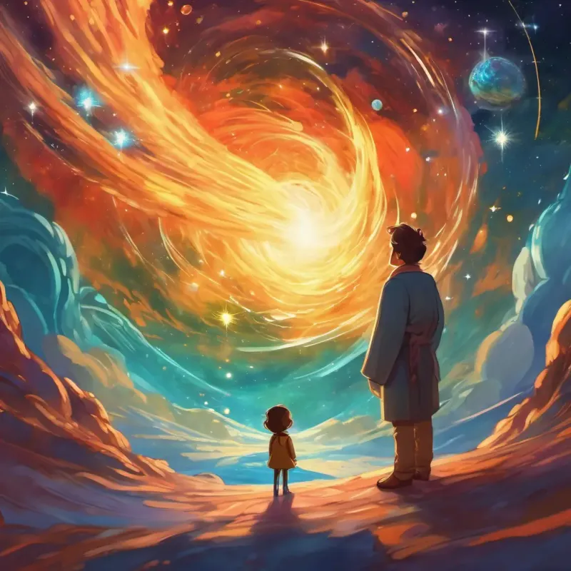 Their love mirrors a supernova, they acknowledge their shared cosmic destiny.