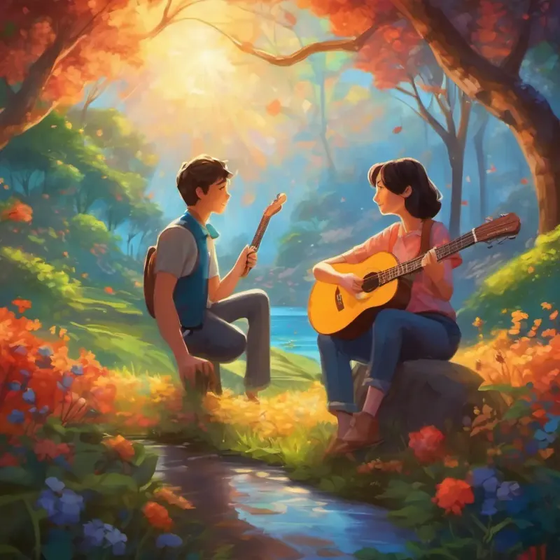 Shared passions for the universe and music lead to a deep connection.
