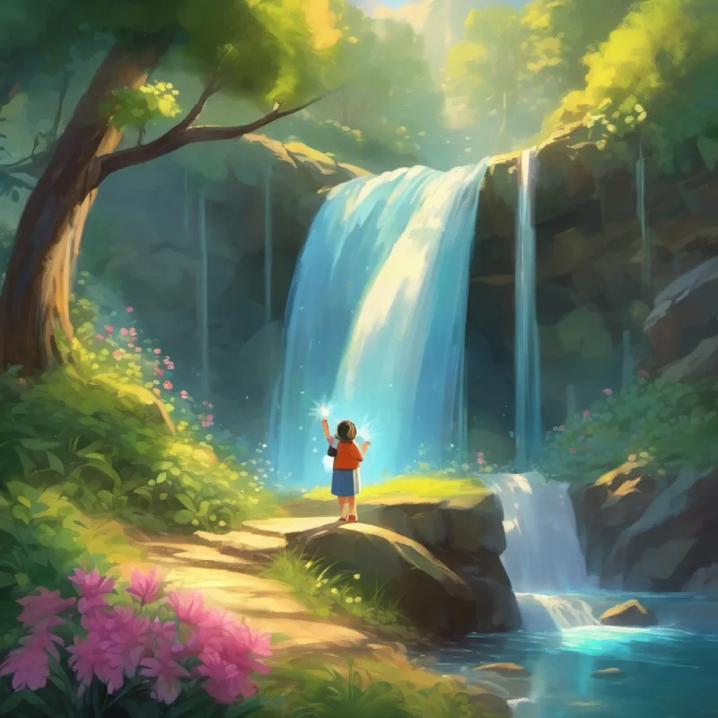 Laughing flower gives a clue, direction to Sparkling Waterfall revealed.