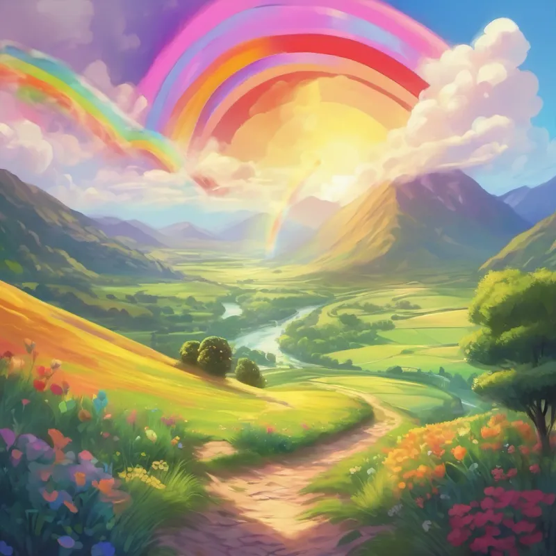 Resolution, Heart Valley's rainbow restored, lesson of love and kindness spread.