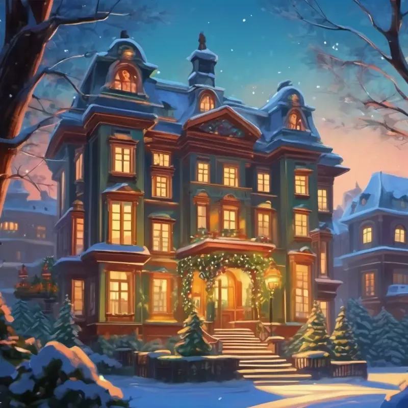 Mysterious sounds in the mansion, increasing tension