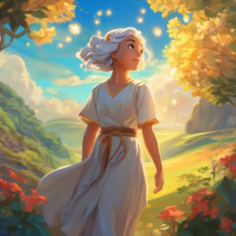 Lumi offers Elara a wish for her liberation.