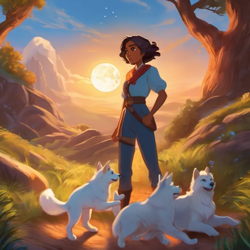 Elara offers to help Lumi on her mission to retrieve the moonstone.