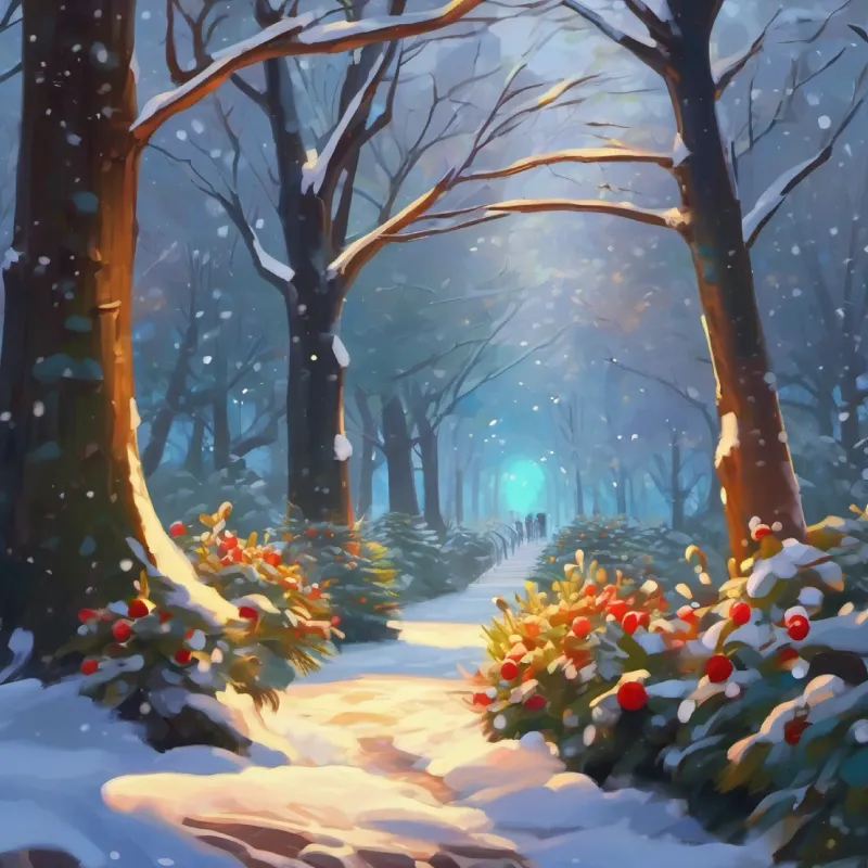 Exploring the capabilities of eyes, set in a park.