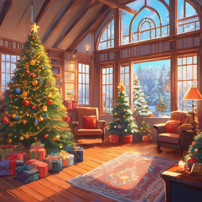 Introduction to the protagonist and her home surroundings.