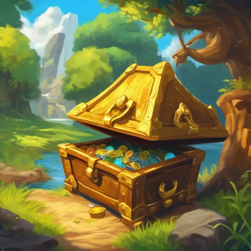 Legend hint, beast's treasure mentioned