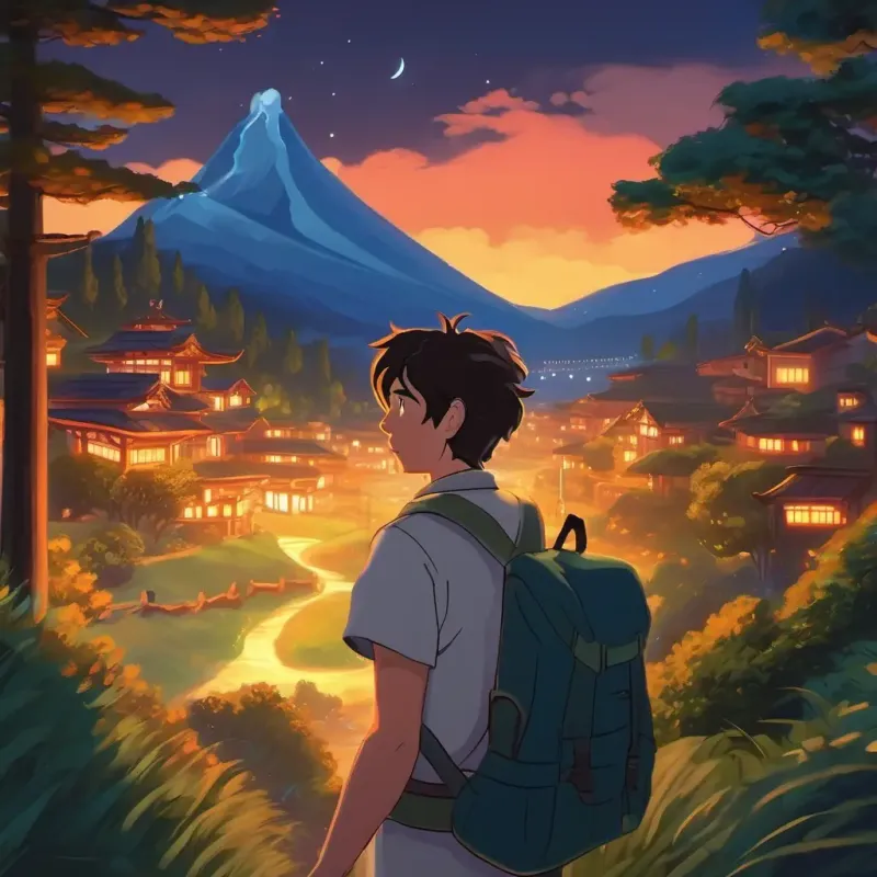 Nighttime, Seth gains courage, reflective