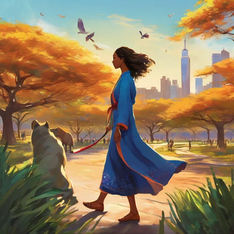 As she traveled to the bustling city of New York, the towering skyscrapers and vibrant energy took her breath away. Lily wandered into Central Park, where she stumbled upon a diverse group of people practicing tai chi. Mesmerized by their graceful movements, she approached an elderly woman who seemed to exude peace and wisdom. The woman beckoned Lily to join the practice. Although Lily was not familiar with tai chi, she mimicked their motions and found solace in the synchronicity. The kindhearted gestures of each participant revealed that positive communication can be found in shared experiences, providing a sense of unity regardless of age or background. Continuing her journey, Lily found herself in the heart of Africa, amidst the vast plains of the Serengeti. The golden landscape was adorned with majestic animals wandering freely. She encountered a young Maasai boy named Kito, who invited her to go on a safari. Together, they spotted lions, elephants, and giraffes, marveling at the wonders of nature. Although they spoke different languages, their excitement and admiration for the wildlife connected them. Discovering that positive communication can thrive through shared passions brought immense joy to Lily's heart.