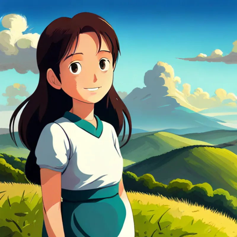 Eida smiling with pride for her son