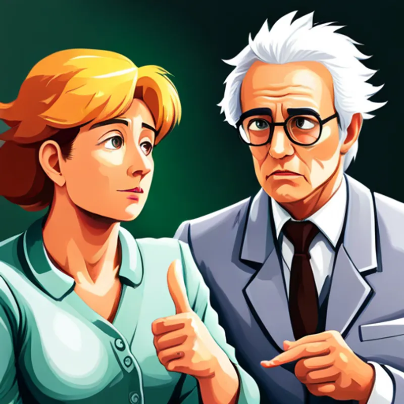 Dina asking about Dr Fennick seriously