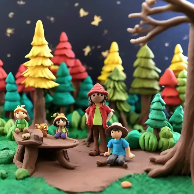 Introduction to the setting and characters in the Whispering Woods.