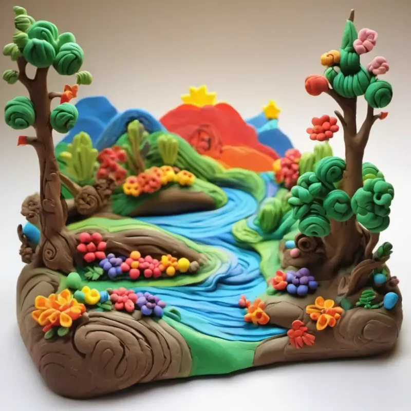 The anticipation of the festival and the excitement whispered by the streams.