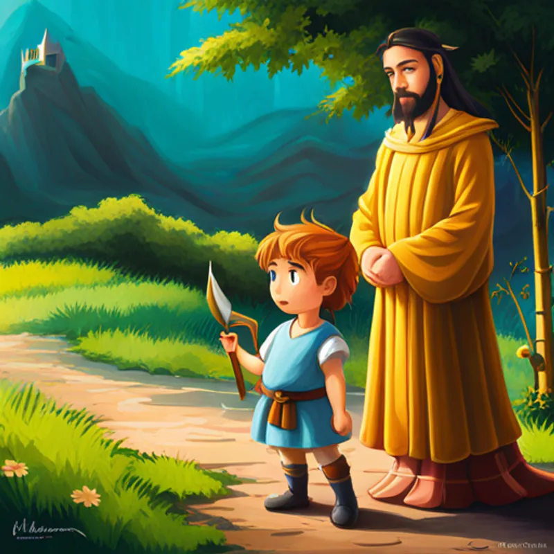 The king planning to test Laxam's kindness