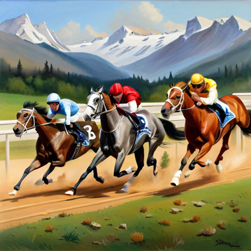 Terrance challenging Harold to a race