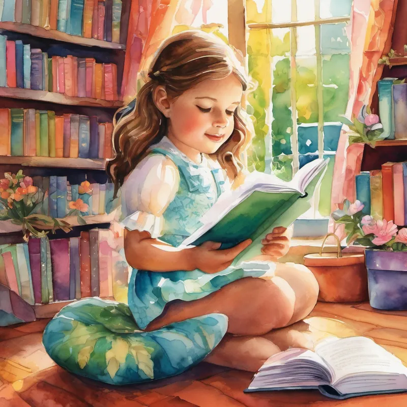 Once upon a time, in a bright and colorful town, lived a lovely little girl named Lily. She was seven years old and had just learned how to read. However, there was one little problem – Lily didn't really enjoy reading. Whenever her parents asked her to pick up a book, she would sigh and say, "Reading is so boring!" Lily's parents were determined to help her change her mind. They knew that reading was not only important but also a doorway to a world full of wonder and adventure. So, as summer vacation approached, they decided to come up with a fun plan to make Lily fall in love with reading.