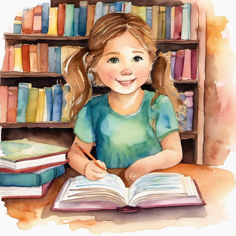 Every day before bedtime, Lily would excitedly ask her parents to read her a story. But this time, instead of being read to, Lily insisted on learning to read the stories herself. She started by sounding out simple words and slowly, she began to read full sentences. There were a few stumbles along the way, but she never gave up.  Lily's determination paid off; soon, she was reading chapter books all by herself! With each new book she finished, her love for reading grew stronger. The summer passed swiftly, and Lily became known as the best storyteller in her class.