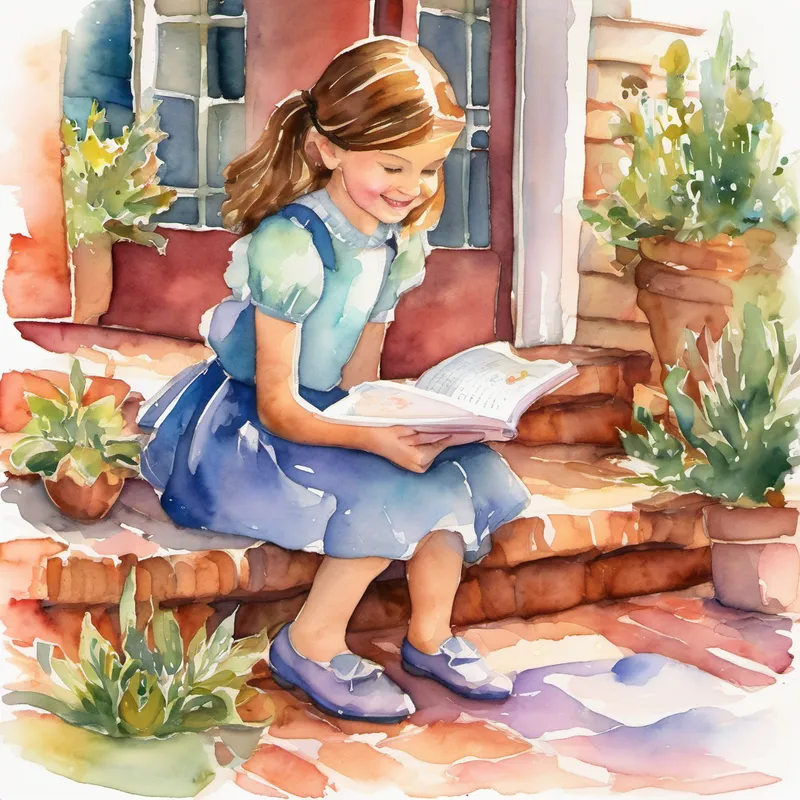 Lily giggled and replied, "No way, Mom! I can't believe I used to think that. Reading is like a magic carpet that takes me anywhere I want to go." With a heart full of joy, Lily's mom hugged her tightly. "Remember, my dear," she said, "determination is the key to unlocking any door, and you have shown us just how determined you can be."