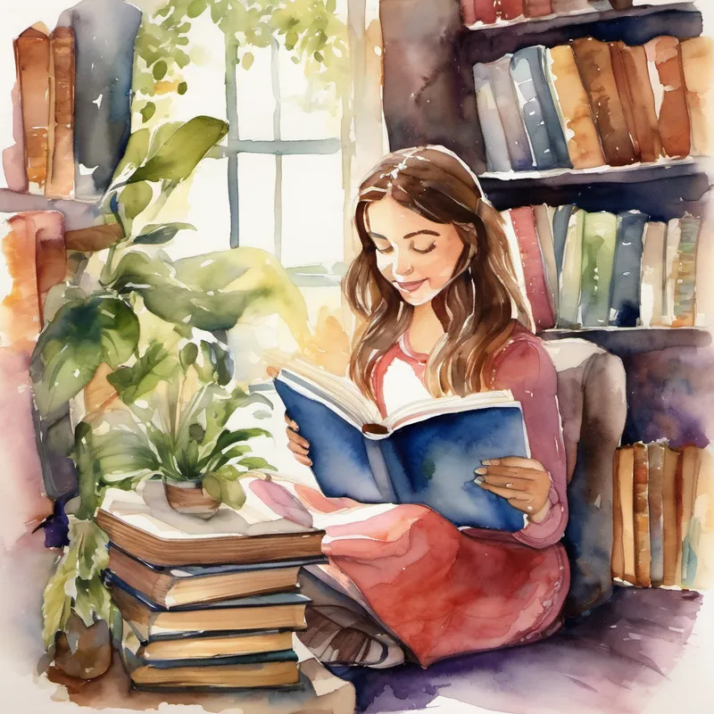 And so, Lily's love for reading never faded. She continued to devour books, discovering new worlds and making friends within the pages. And, whenever anyone asked her what her secret was, she would proudly say, "Determination and the ABCs never fail to lead me on the most extraordinary journeys!" The end.