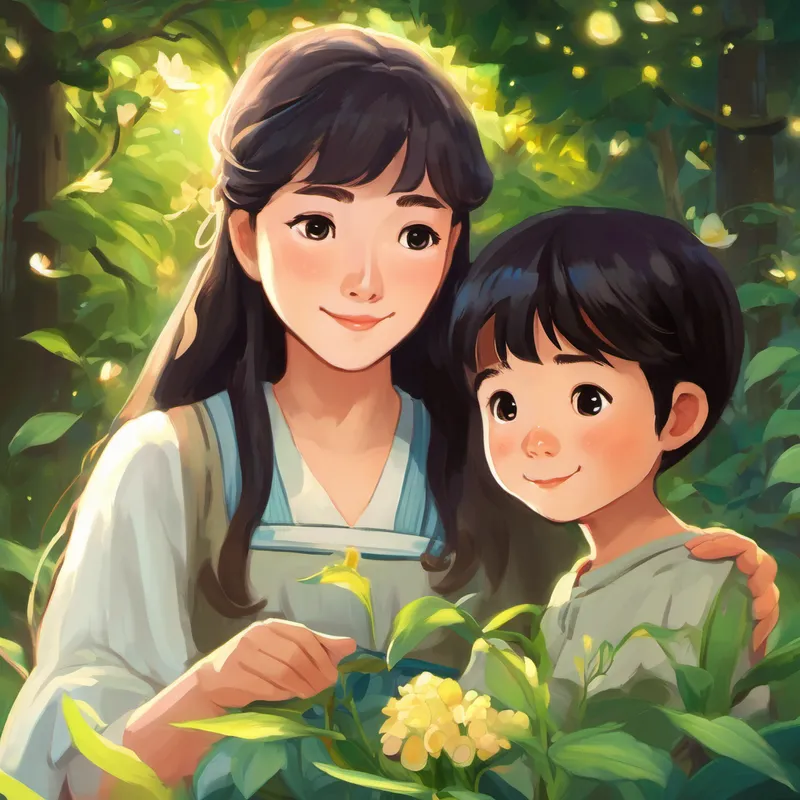 The well nodded gently. "Indeed, dear child. But remember, wishes granted by me come with a lesson for you to learn. Are you ready to make a wish?" Lily took a deep breath and thought carefully. She closed her eyes and whispered her wish into the night air, "I wish for everyone in my village to be happy."