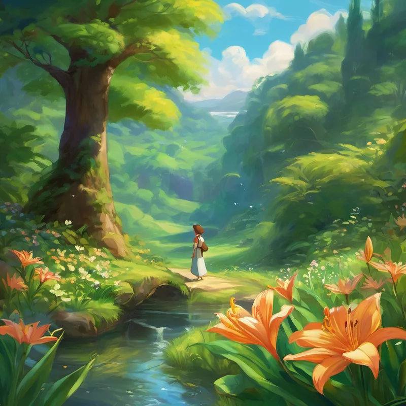 Eager to thank the well, Lily returned to the magical clearing. "Dear well," she said gently, "I am so grateful for everything you did. Can you tell me why you chose to grant my wish this way?" The well whispered, "You see, dear Lily, I wanted you to understand that happiness grows when we share it with others. Your wish was pure, and it reminded the villagers about the power of love and compassion."