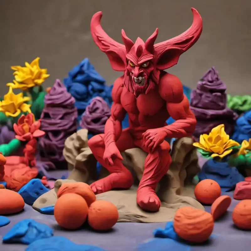 The demon is defeated by the power of unity