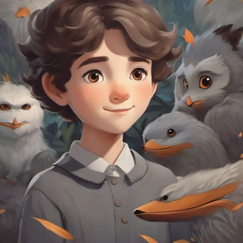 Happy Massive, gray, gentle, with wise brown eyes accepting the invitation.