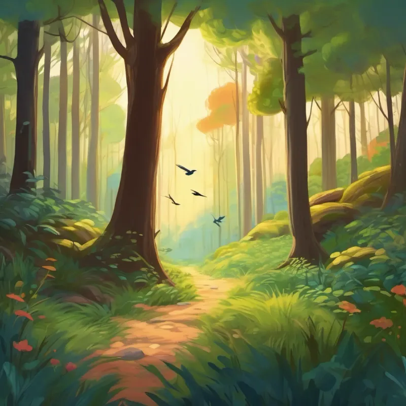 Whispering Woods with more birds