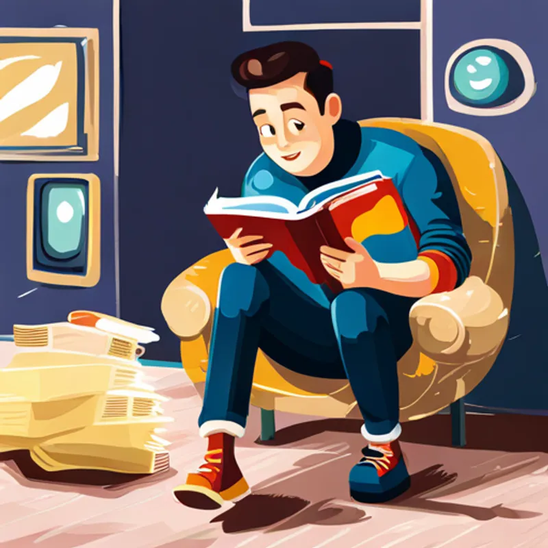 Elon staying up late, reading books about space and rockets