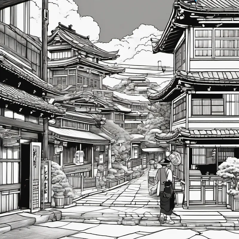 Once upon a time, in a bustling city nestled in the heart of Japan, there lived a man named Hiroshi. Hiroshi was a kind and gentle soul with a heart full of dreams, but he faced a unique challenge. He had vision problems that made it difficult for him to see the world clearly. Hiroshi lived in a traditional Japanese building, with sliding doors and paper walls that whispered stories of ancient tales whenever the wind blew. His cozy little apartment was filled with remnants of traditional art and the aroma of freshly brewed tea. But despite its beauty, Hiroshi often felt trapped within those four familiar walls.