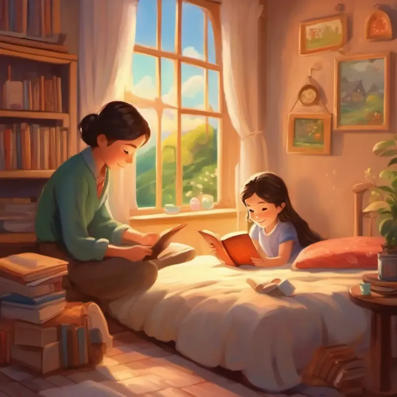 A loving message to the little readers, encouraging kindness and spreading bedtime warmth