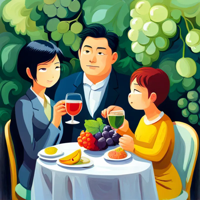 Grape joining the fruit salad conversation