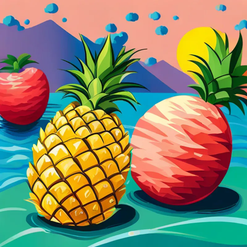 Pineapple joining the fruit salad conversation