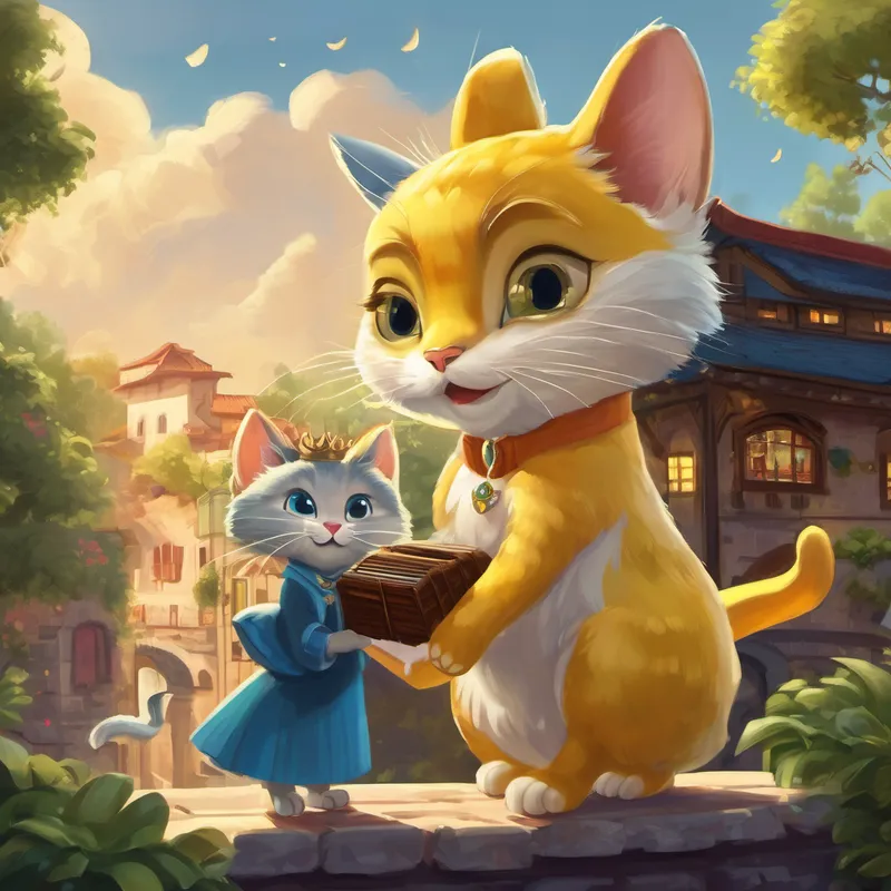 In a cozy little town, where laughter filled the air,
Lived a clever kitty, with a confident stare.
She was known as Billi, the queen of joking rhymes,
With her funny comedy, oh, how she’d make the chimes! A for "Applause", as she told her first joke,
B for "Banana", that made everyone croak.
C for "Comedy", her talent shining bright,
D for "Dancing", she'd twirl with all her might!